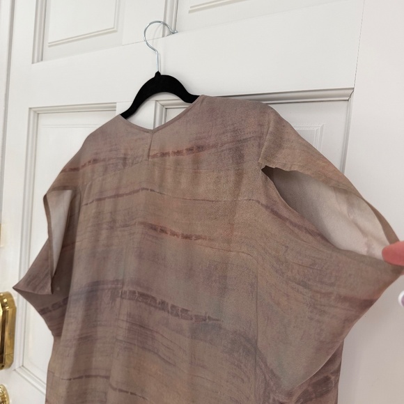 EILEEN FISHER Unique tunic top blouse, Size S - Picture 5 of 8